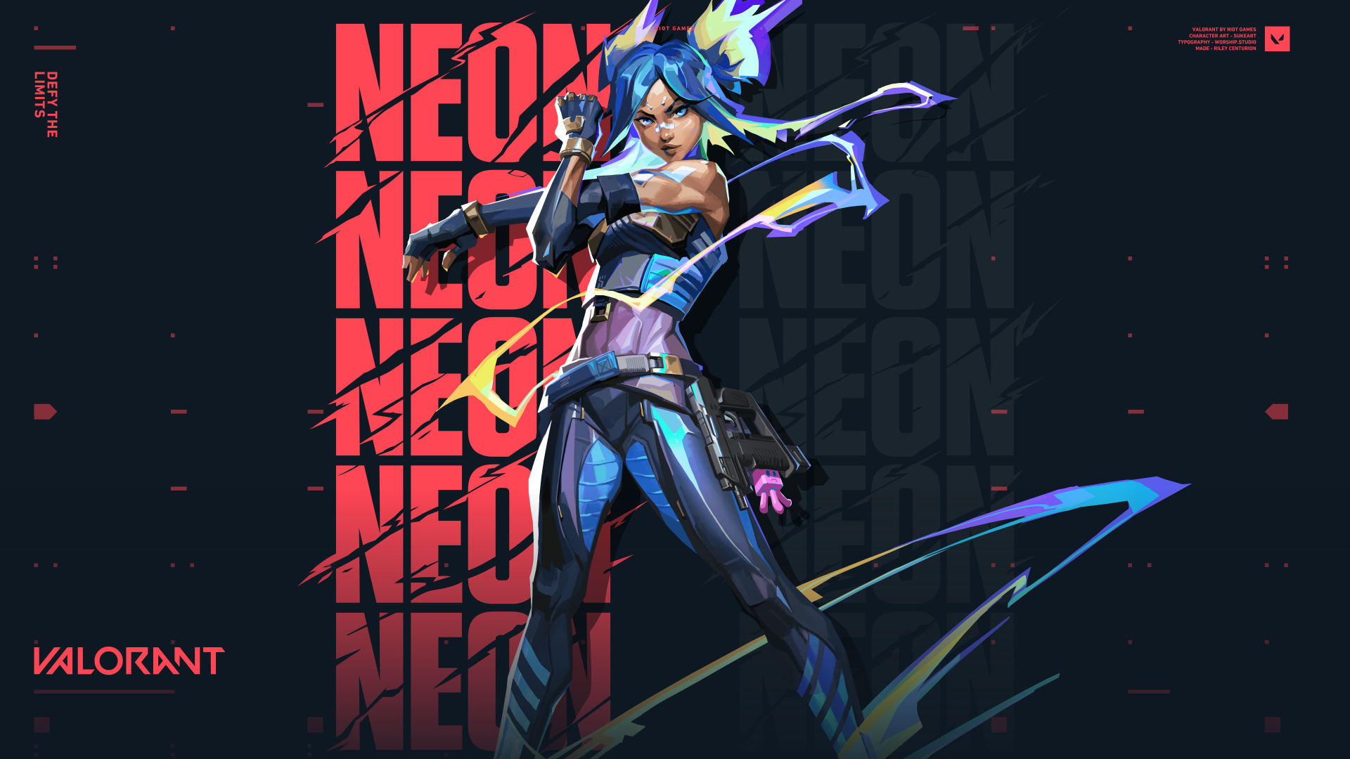 Age of Neon from Valorant